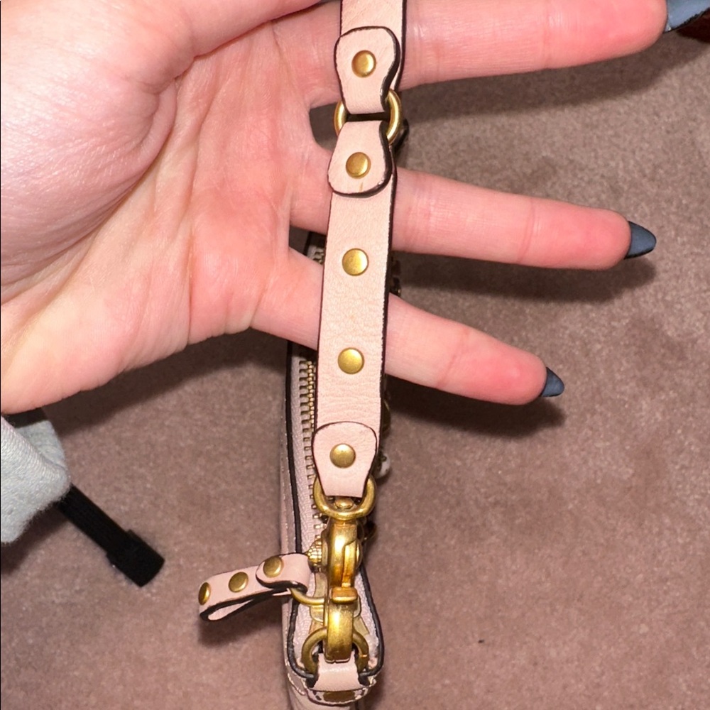 Vintage Juicy Couture Pink Mini Charm Bag Gold Hardware Y2K - Picture 4 of 11